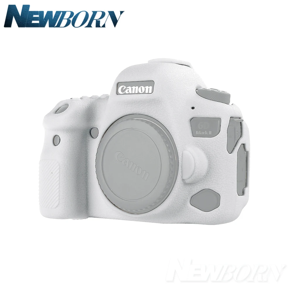 Для Canon 6D2 мягкая силиконовая резиновая камера защитный корпус чехол для Canon 6D MARK II 6DII 6D2 камера сумка Защитная крышка