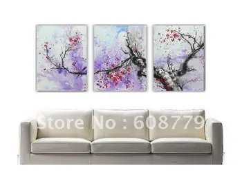 

Winter Landscape Plum Blossom Flower Oil Painting LRGP0106