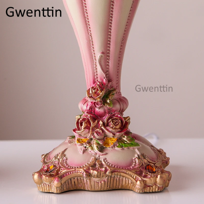 Candeeiros de Mesa Luminárias para o Quarto da Menina Princesa Moderna Suporte Cabeceira Lâmpada Mesa Casamento Decoração Casa Luminária Led 17 Princesa moderna candeeiros de mesa led suporte