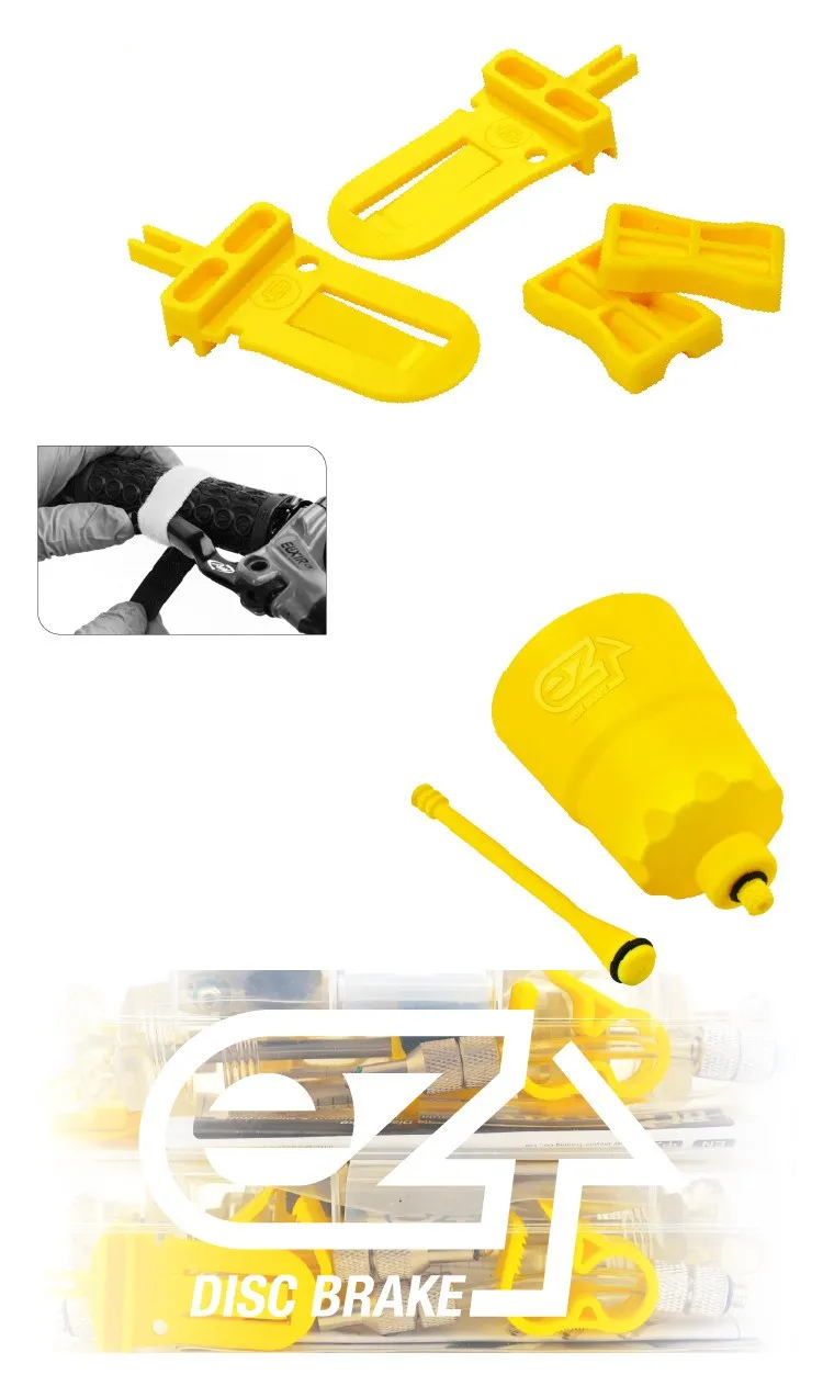 EZ Mtb велосипед тормозной комплект для SHIMANO/SRAM/AVID/MAGURA/FORMULA/HAYES/TEKTRO дисковый тормоз инструменты