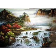 Горячая Распродажа для взрослых 1000 шт. Пазлы пейзаж мультфильм головоломка дети Лобзики игрушка для обучения подарки