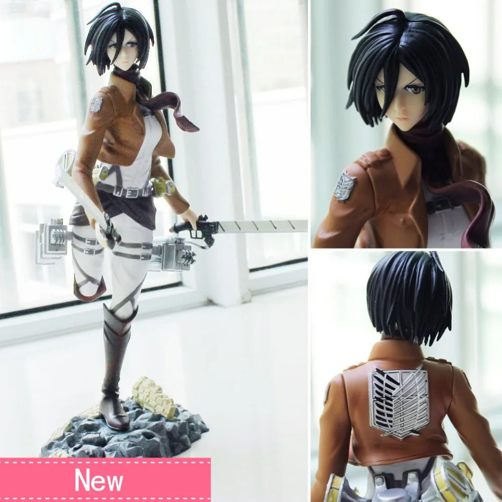 attack on titan mikasa toy