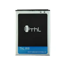 Original Battery for THL W8 2000mAh Backup Li-ion Battery for THL W8 W8S W8+ Smartphone Replacement
