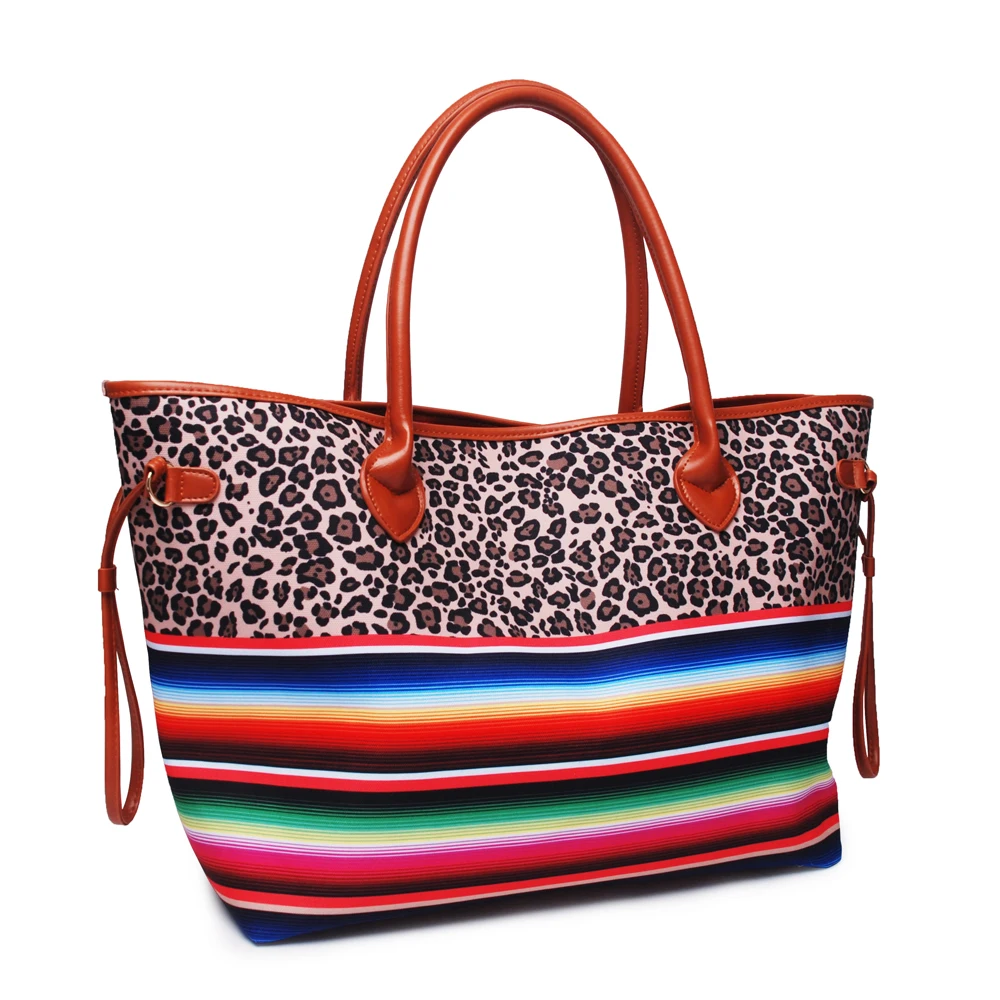 Round PU Handle Bag 
