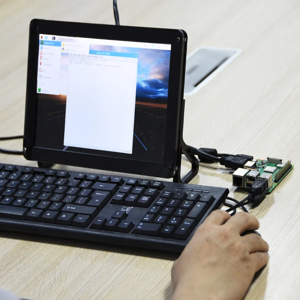 Raspberry Pi 3 B + 7 &quotнабор сенсорного экрана Мощность 5 В|Беспроводные адаптеры| |