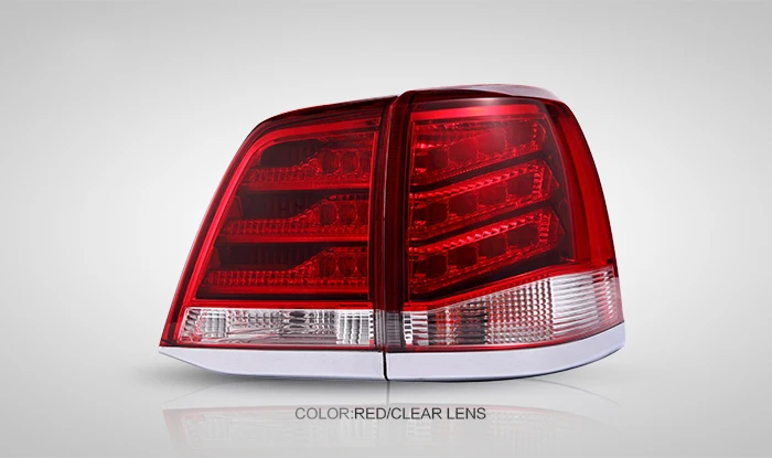 Для Toyota Land Cruiser светодиодный задние фонари в сборе 2008-2011 Автомобиль Изменение