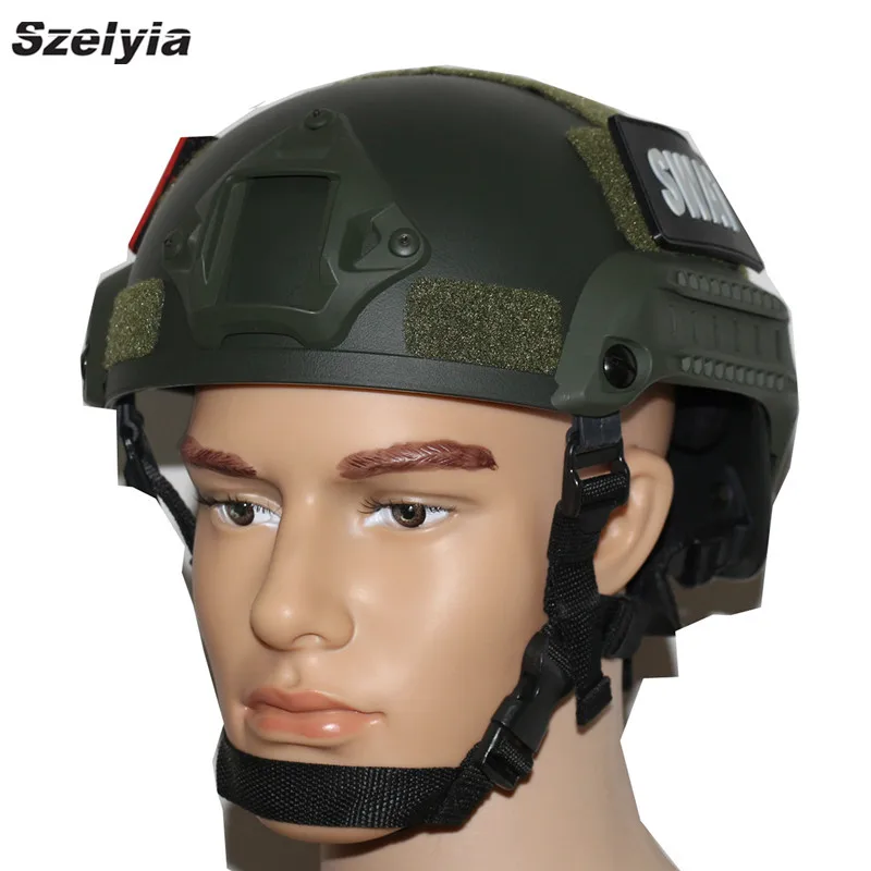 

Mens Mich 2001 Helmet Airsoft Accessories Paitball Gear Army Military Fast Tactical Helmet Airsoft Cs Jumping Protective Helmet