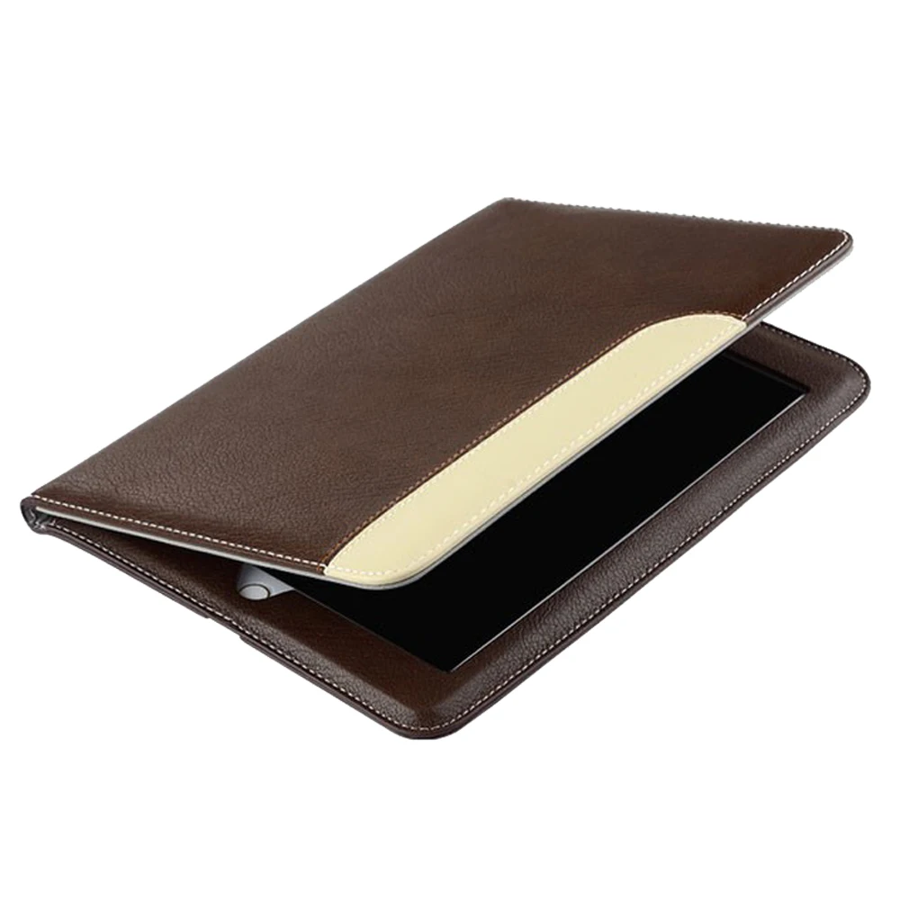 Business Flip High Quality Leather Case For Apple Ipad 234 Smart Stand Holder Case For Ipad
