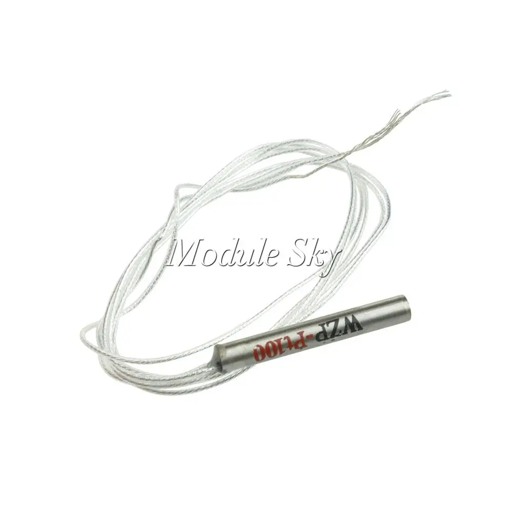 

PT100 Platinum Resister Temperature Sensor Waterproof Temp Probe -20~450 Celsius