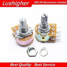 2 шт. WH148 6Pin B1K B2K B5K B10K B20K B50K B100K B250K B500K B1M потенциометр 1 K, 2K 5K 10K 20K 50K 100K 250K 500K 1 м