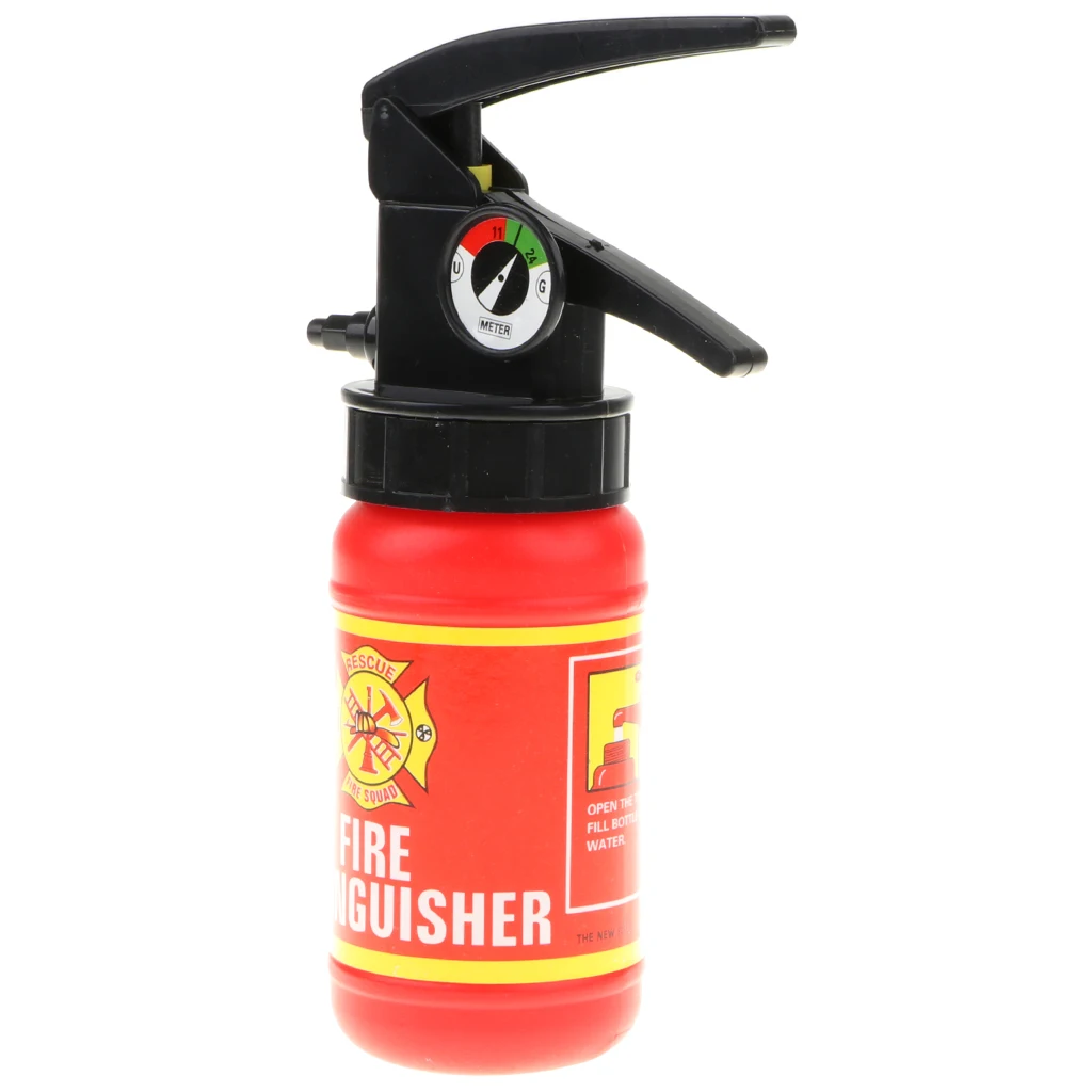 Boy Fireman Costume - Fire Firefighter Toy Sets Extinguisher Model Kid Role Pretend Play Toys Cosplay