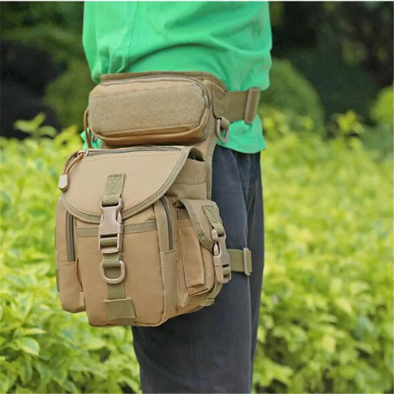 

Outdoor Multifunctional Tactical Drop Leg Bag SWAT shooting Hunting Tool Waist Pack Motorcycle Sports Ride Men 800D CORDURA Pack
