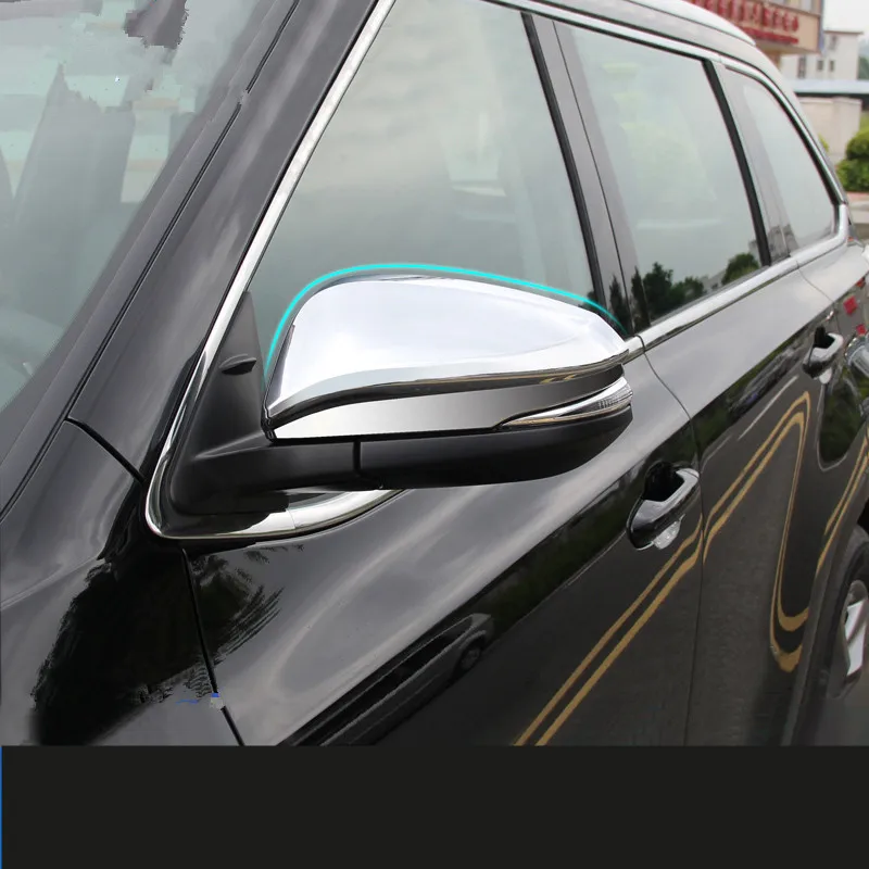

Chrome Rearview Mirror & Covers For Toyota Highlander 2015-2017 Z2AAL275