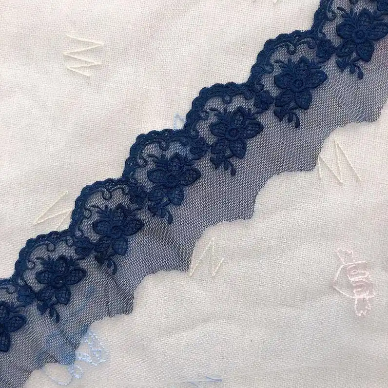lace navy blue