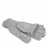 Women Men solid Winter Soft Fingerless Gloves Mittens Knitted Glove Hand Warmer ► Photo 3/6