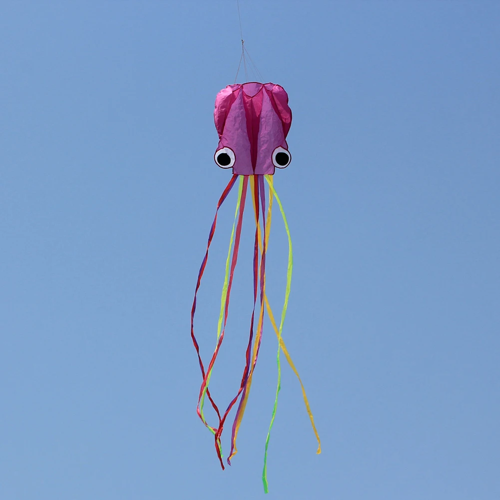 4M-Large-Cartoon-Octopus-Kite-Single-Line-Stunt-Software-Power-Children-Outdoor-Kite-with-30m-Kite-String-1