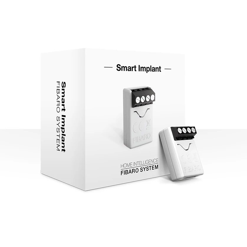 

Fibaro z-wave plus Smart Implant module FGBS-222 can connect binary analog temperature humidity sensors