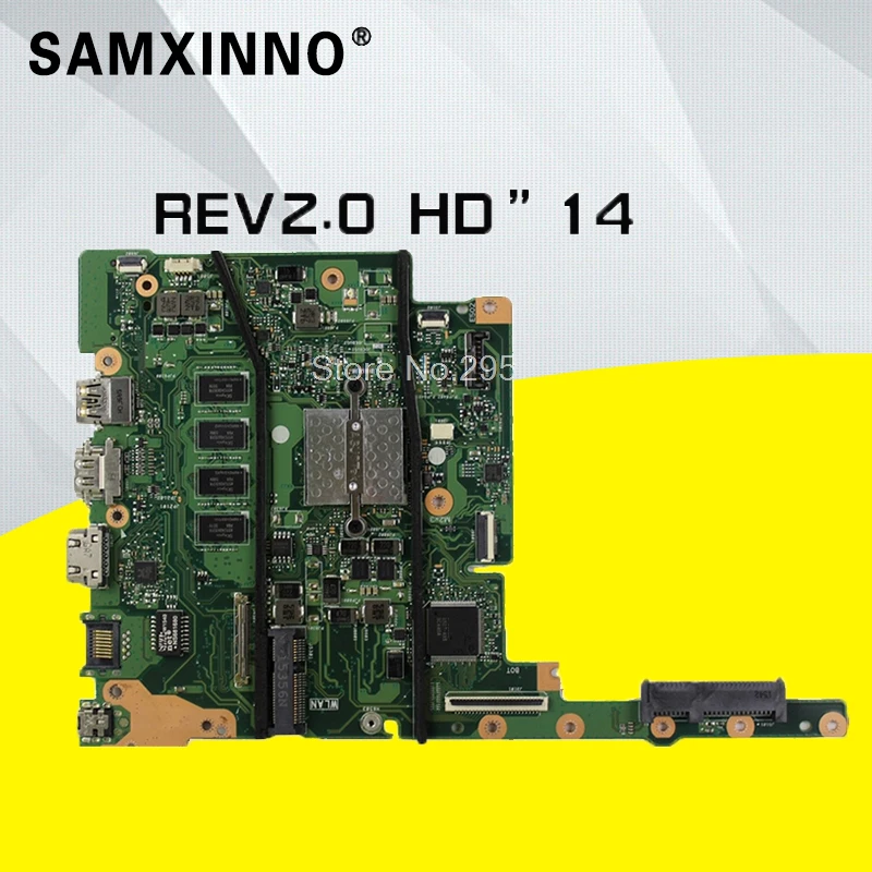 E402SA для ASUS E402MA E502MA Материнская плата ноутбука интегрированный процессор на борту