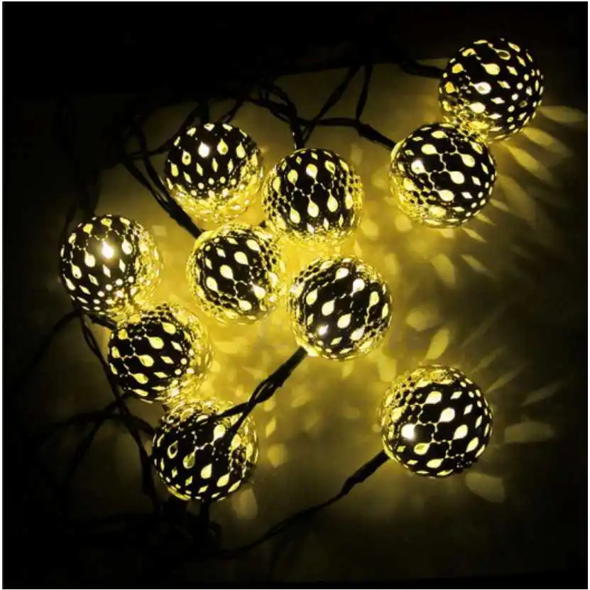 

20LEDs Outdoor Indoor Solar Lamp Waterproof Christmas Holiday Garden Decoration Fairy Solar Battery String Light