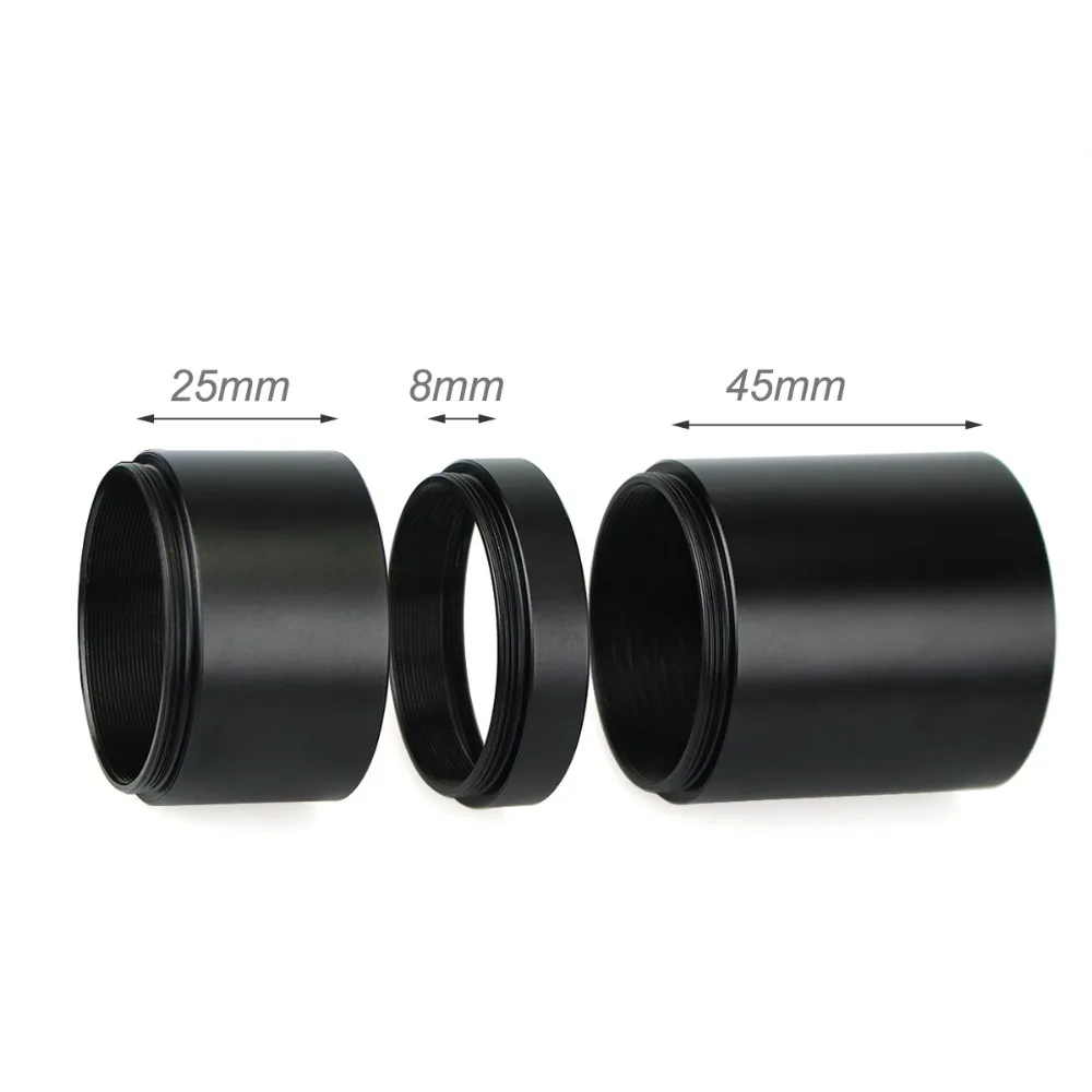 SVBONY M42x0.75 تمديد أنبوب عدة T2 موضوع ل أحادي تلسكوب فلكي العدسة كاميرا الموسعة البؤري F9167 SVBONY M42x0.75 تمديد أنبوب عدة T2 موضوع ل أحادي تلسكوب فلكي العدسة كاميرا الموسعة البؤري F9167