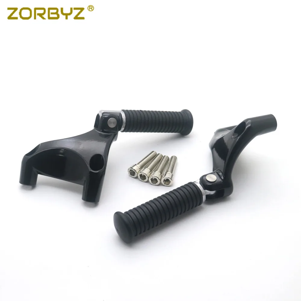 ZORBYZ 1 комплект пассажирские задние Подножки крепление для Harley 1200 XL 883 Sportster 2004-2013