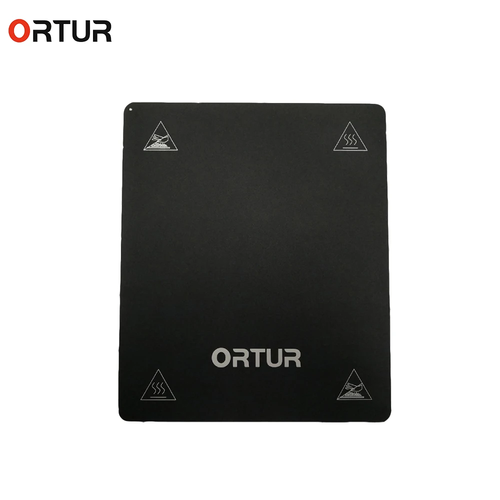 Ortur Factory 260*310 мм Горячая кровать стикер PC/PET/Магнитная платформа обновленная Ortur4 3d принтер Запасные части полезные Impresora 3d части