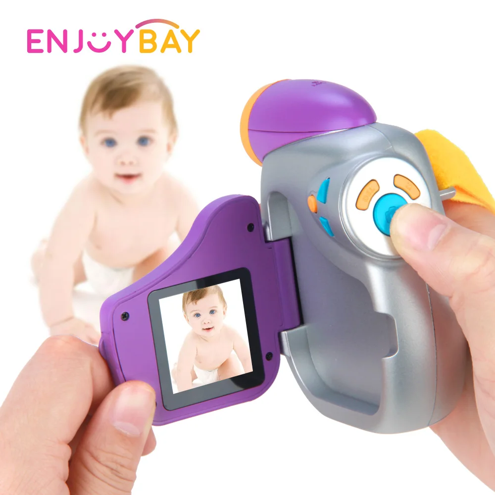 Enjoybay 1080P Children Digital Video Camera 1.5 Inch Colorful Display Video Recorder Multiple Languages Christmas Gift for Kids