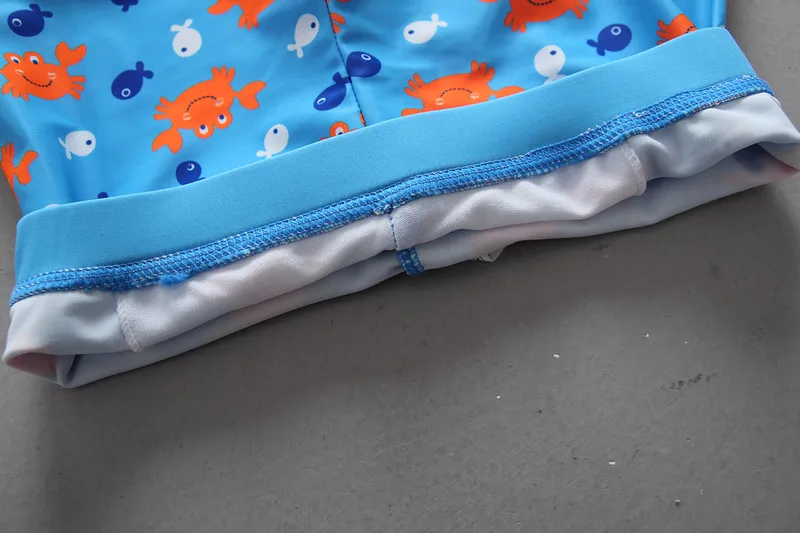 Bebê Roupa de Banho Proteção uv Manga Longa Maiô Lindo Sapo Imprimir Duas Peças + Cap Meninos Crianças Maiô de Natação Piscina Roupas 36 Cheap Maiôs