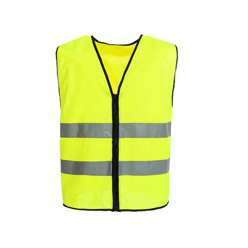 Reflective Safety Clothing Vest Outdoor Green Elasticity Men Or Women