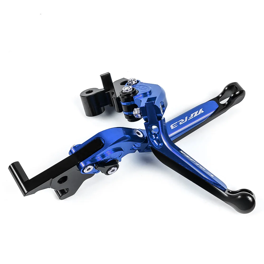 

Motorcycle Brake Handles Motorbike Adjustable Folding Extendable Brake Clutch Lever For Yamaha YZF R3 2015-2018
