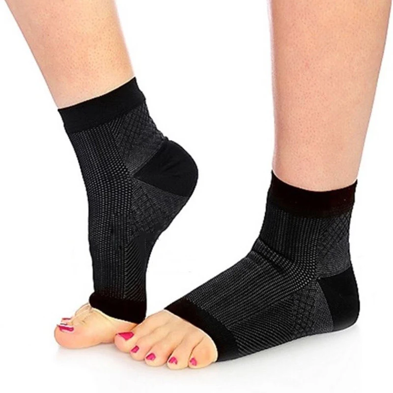 Fashion Unisex 1 Pair Compression Warm Open Toe Nylon Tight Casual