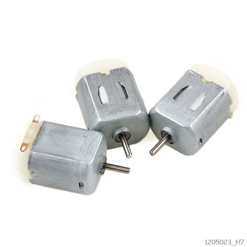 

3pcs DC 3V-6V 130 Miniature DC Motor For Electric Toy Car Robot DIY Parts