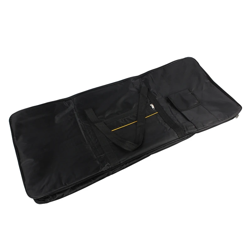 

Portable 61-Key Keyboard Electric Piano Organ Gig Bag Soft Case Double Zipper 39.3 Inch x 15.7 Inch 600D Cloth Pe Foam Padded