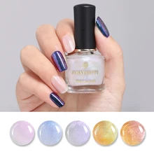 BORN PRETTY 6 мл верхнее покрытие жемчужный лак для ногтей Хамелеон Сияющий порошок блеск лак для ногтей маникюр