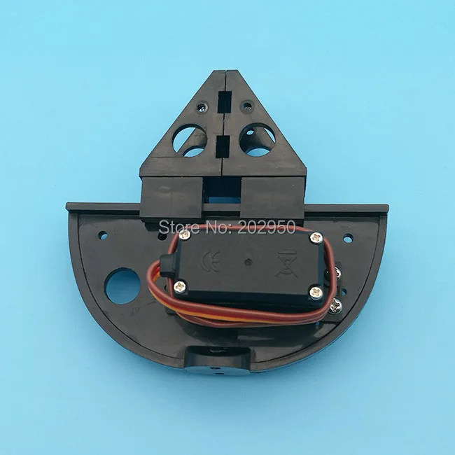 plastic gripper + servo -4