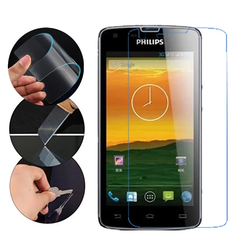 

For Philips Xenium W6500 W536 W732 W8510 W6610 W6618 V387 W737 V377 Nano Film Screen Protector Not Glass