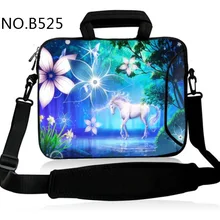 Сумка на плечо для ноутбука с единорогом для Dell, Asus, lenovo, hp, acer, рукав для компьютера 11, 12, 13, 14, 15, 17 для Macbook Air Pro, ноутбук, 15,6 чехол