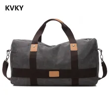 2017 New Retro Men Canvas Handbag High Quality Travel Bag Large Capacity Women Luggage Folding Bolsas Zipper