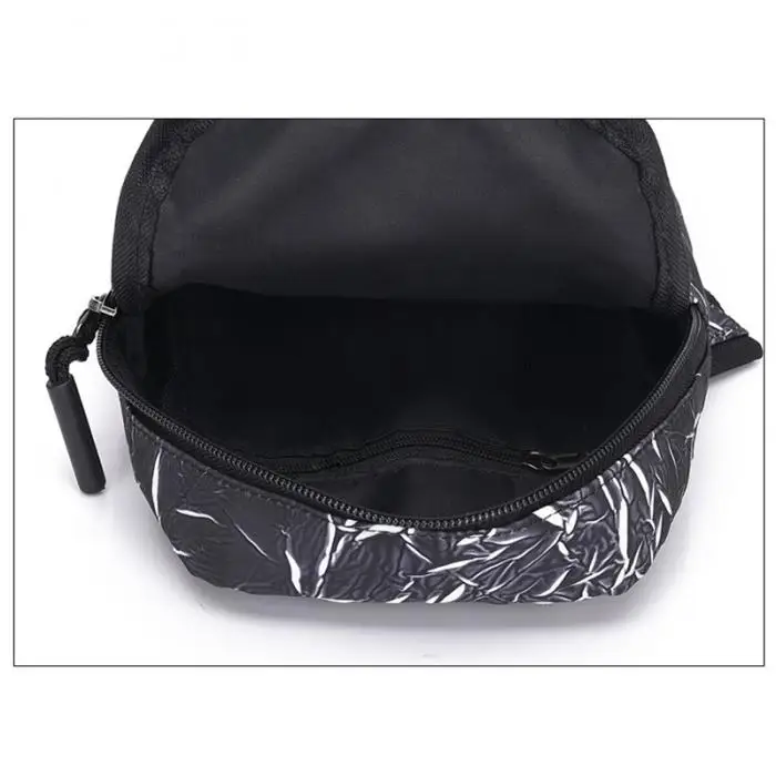 Повседневное Для мужчин нагрудная сумка в стиле casual Спортивные из полиэстера, на молнии сумка мини через плечо с одной лямкой сумки WML99