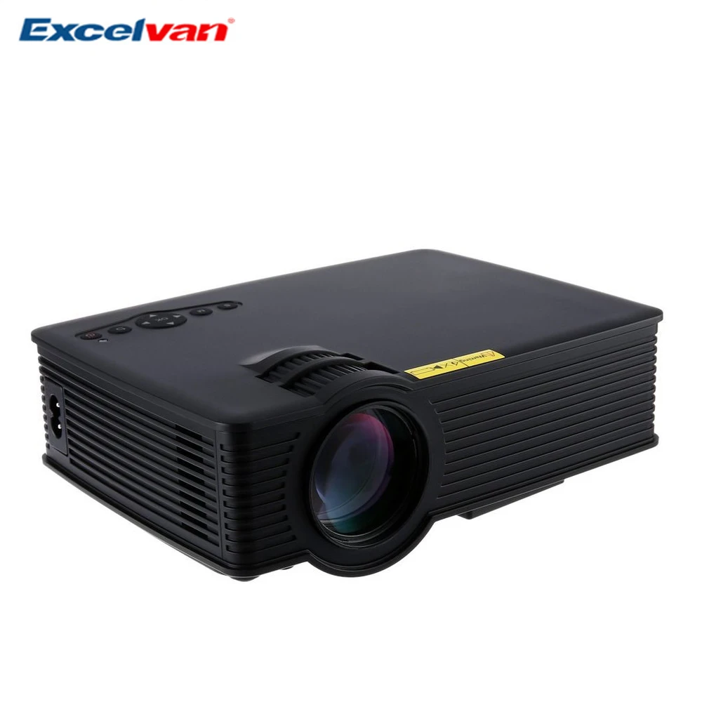 Excelvan GP-9 Mini Projector Home Cinema Theater HD LCD Led Projetor USB 2000 Lumens 1920*1080 Pixels Micro PiCo Teaching Beamer
