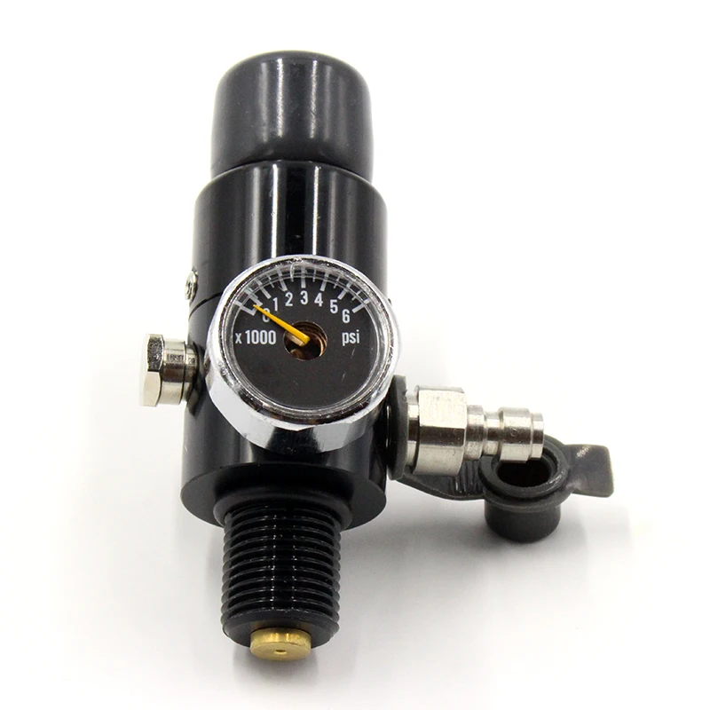 Регулятор Пейнтбольного бака QUPB 4500PSI 5/8 18UNF черный REG002|paintball tank regulator|tank regulatorpaintball |