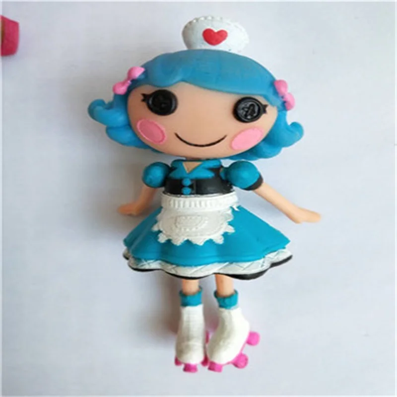 Skyleshine, 10 шт./лот, 8 см, кукла Lalaloopsy, объемная пуговица, глаза, кукла, фигурка, Brinquedos, лучшая игрушка для детей, для девочек S6201