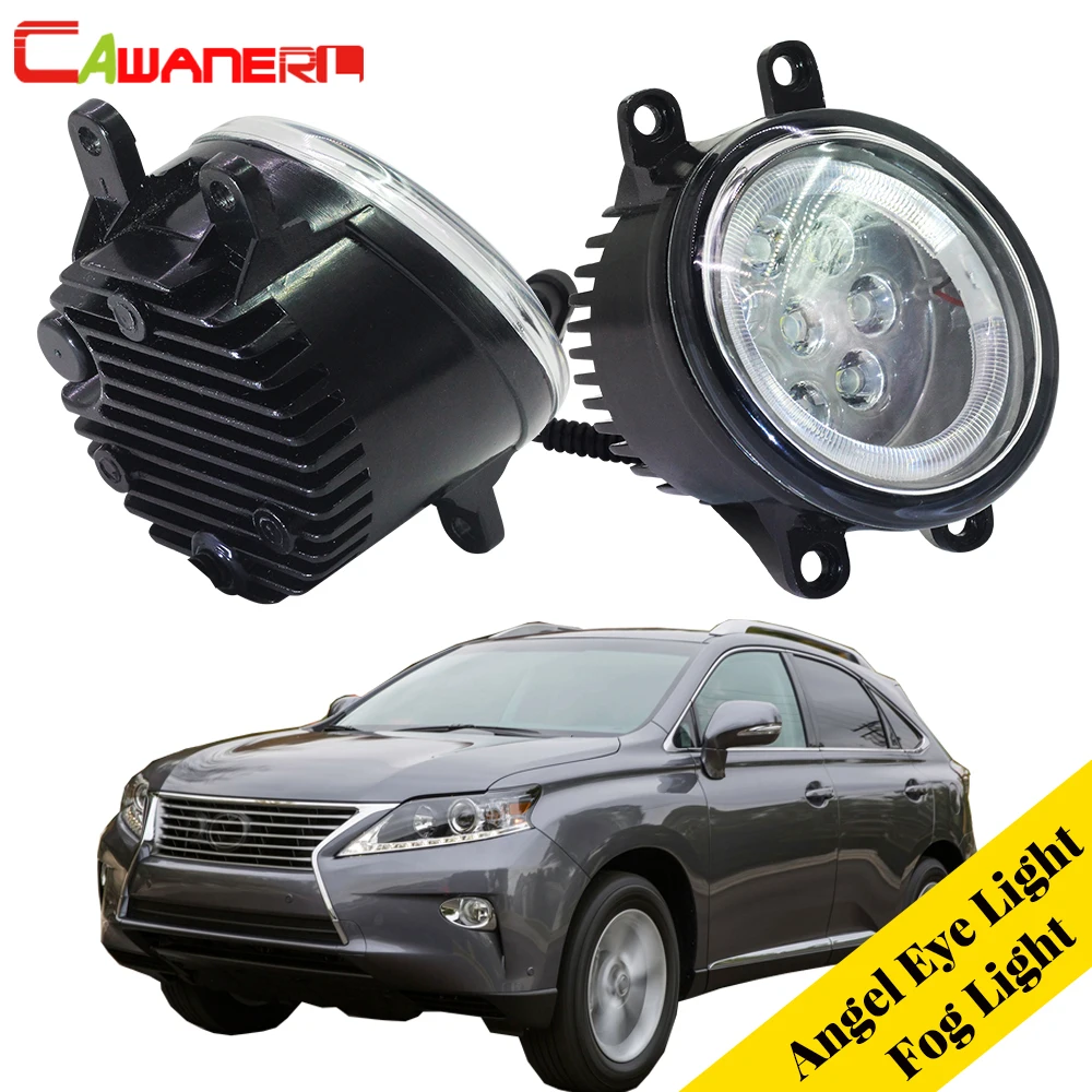 Cawanerl Car Accessories LED Fog Light Angel Eye Daytime Running Light Lamp DRL 12V For Lexus RX350 RX450h 2010 2011 2012 2013 Cawanerl Car Accessories LED Fog Light Angel Eye Daytime Running Light Lamp DRL 12V For Lexus RX350 RX450h 2010 2011 2012 2013