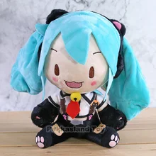 Kawaii Hatsune Miku плюшевые куклы, игрушки Аниме, мягкие куклы Hatsune Miku, мягкая подушка, детские подарки на день рождения для девочек