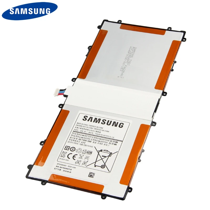 Оригинальная замена планшет Батарея SP3496A8H для samsung Google Nexus 10 GT-P8110 HA32ARB SP3496A8H(1S2P) Батарея 9000 ма-ч