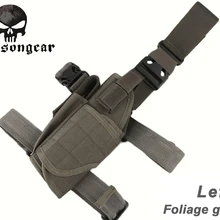 EmersonGear Tornado универсальная тактическая кобура бедра кобура правая и левосторонняя кобура для всех пистолета EM6209 Листва Зеленый