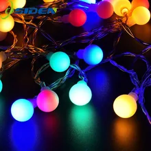 OSIDNE 3XAA Battery Powered Led Globe String Light 2M 5M 10M led Outdoor Party Decoration Christmas GardenHoliday lighting