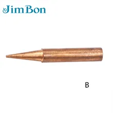 Jimbon 900 м b чистый Медь для Hakko 936 fx-888d SAIKE 909D 852D+ паяльная станция припой Жало привести сварки Стинг