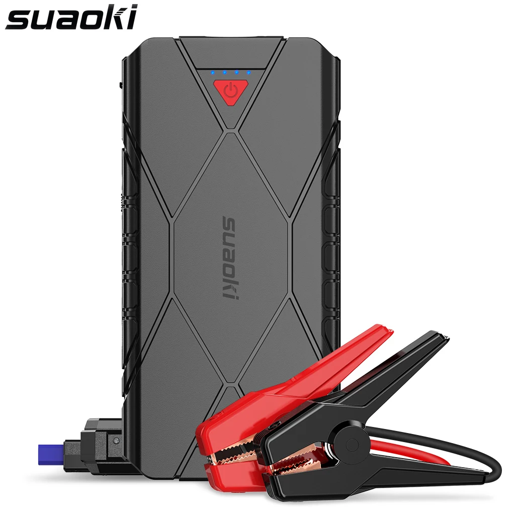 Портативный пусковой стартер SUAOKI U18 16000 А мА/ч 7 0 л газовый 5 дизельный двигатель с