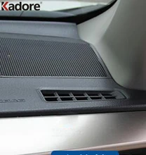 For Toyota RAV4 RAV 4 2016 2017 front upper AC Air Vent Outlet Frame Decoration Cover